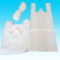 Clear Plastic T-Shirt Shopping Bag